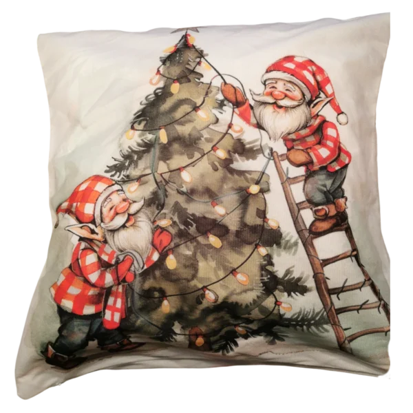 Överdrag för prydnadskudde, med julmotiv - Bild 4