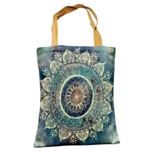Tygkasse med Mandala motiv